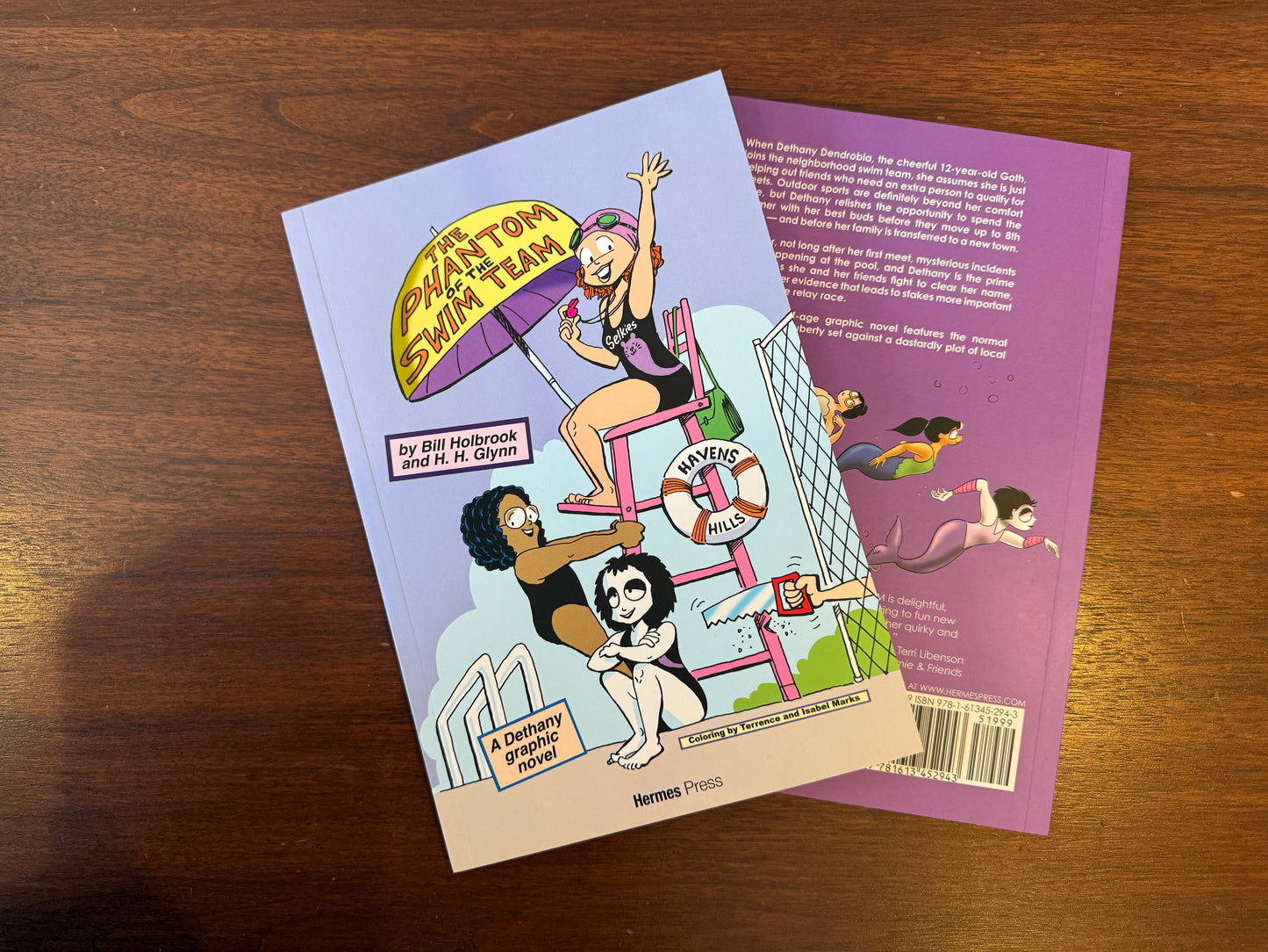 Dethany Graphic Novel: The Phantom of the Swim Team