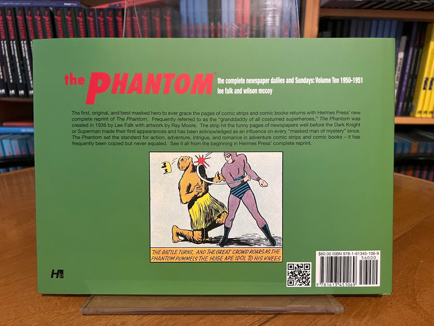 The Phantom Dailies: Vol. 10 (1950-1951) - Combined Sunday Story Included (Imperfect)