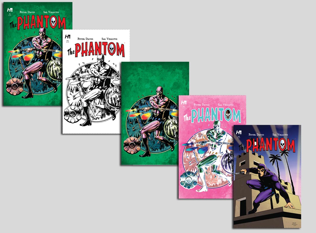 The Phantom #4 Variant Pack